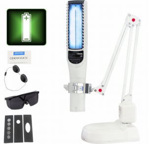 Lampa AZS Philips UVB 311nm KN-4003BL2D + STOJAK nowość